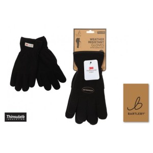 Bartleby Weather Resistant Gloves - Black